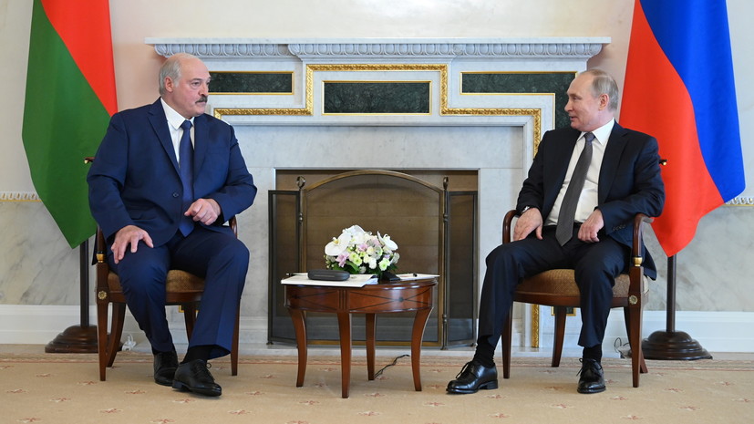 Встреча Путина и Лукашенко состоится 9 сентября в Москве