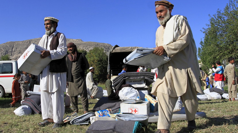 ООН доставила медицинскую помощь в Афганистан