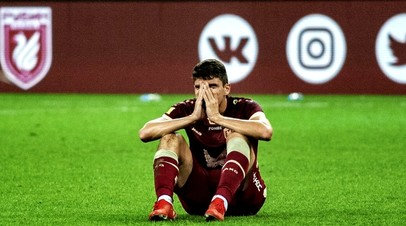 Футболист «Рубина» после поражения от «Ракува» в Лиге конференций