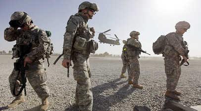 Американские военнослужащие в Афганистане