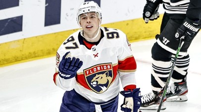 Российский хоккеист Никита Гусев