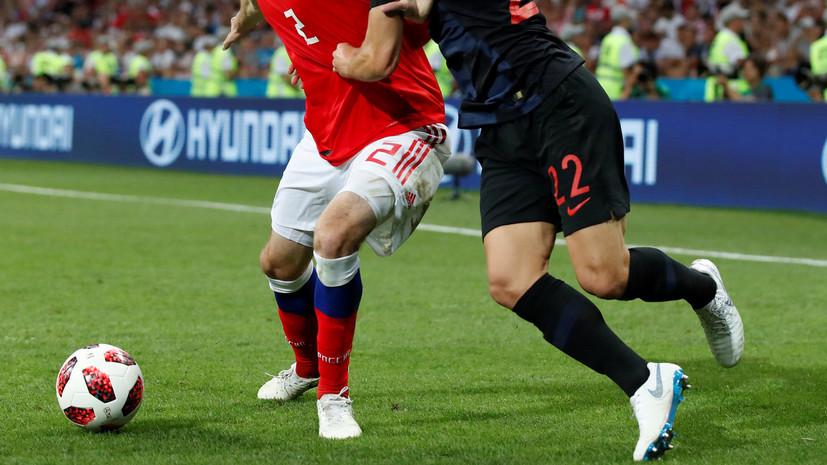 Россия сыграла вничью с Хорватией в матче отбора ЧМ-2022