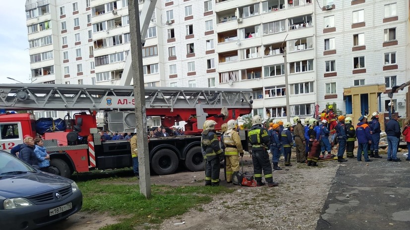 Очевидцы поделились подробностями о взрыве газа в Ногинске