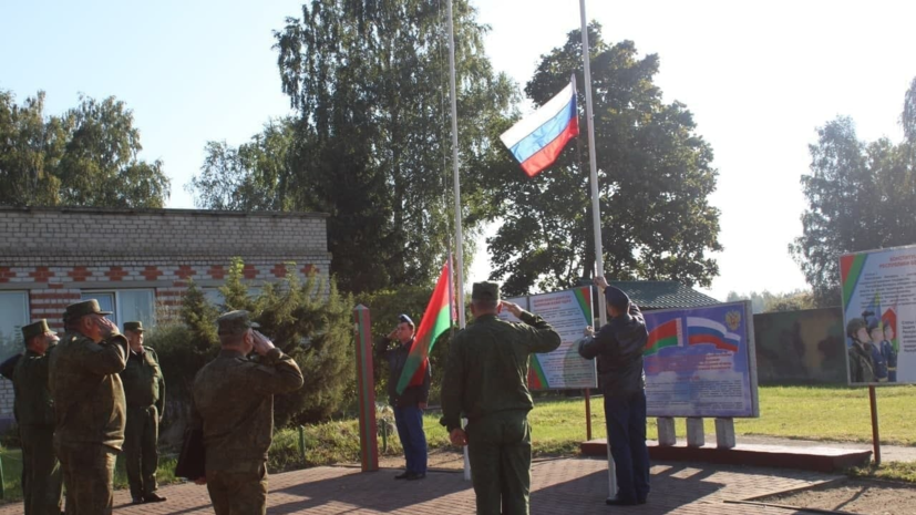 Российские и белорусские военные заступили на совместное боевое дежурство