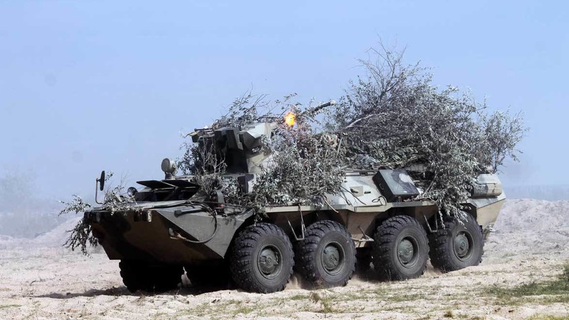 В Калининградской области прошли учения десантников