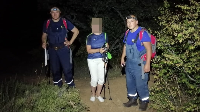 В Крыму эвакуировали заблудившуюся в районе горы Аю-Даг туристку