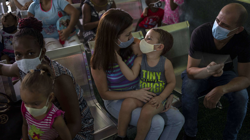 На Кубе стартовала вакцинация против коронавируса детей от двух до десяти лет