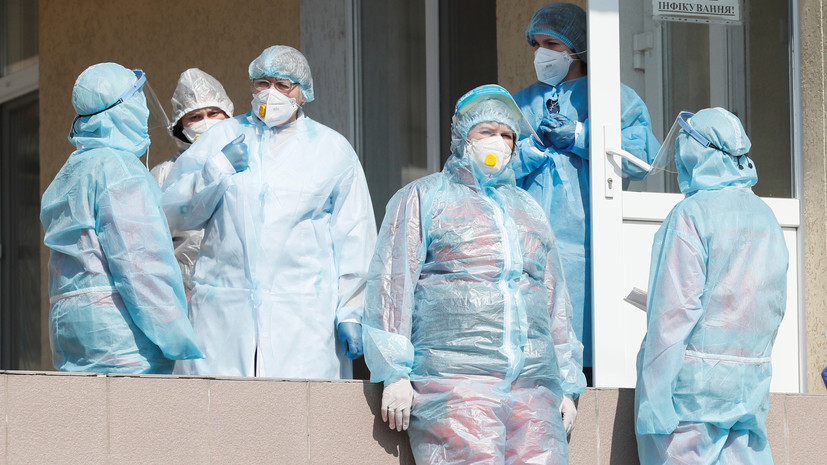 На Украине выявили 6624 случая коронавируса за сутки