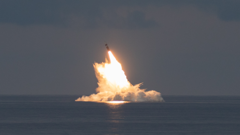 США испытали баллистическую ракету Trident II