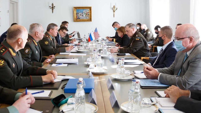Минобороны сообщило о встрече начальников генштабов России и США