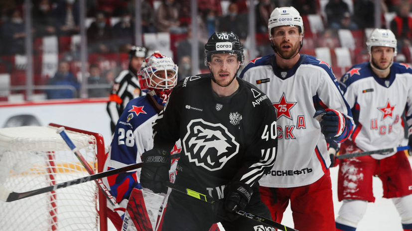 «Трактор» победил ЦСКА в матче КХЛ