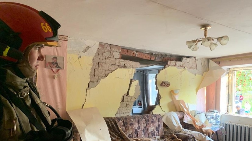 При взрыве газа в доме на Урале повреждения получили три квартиры