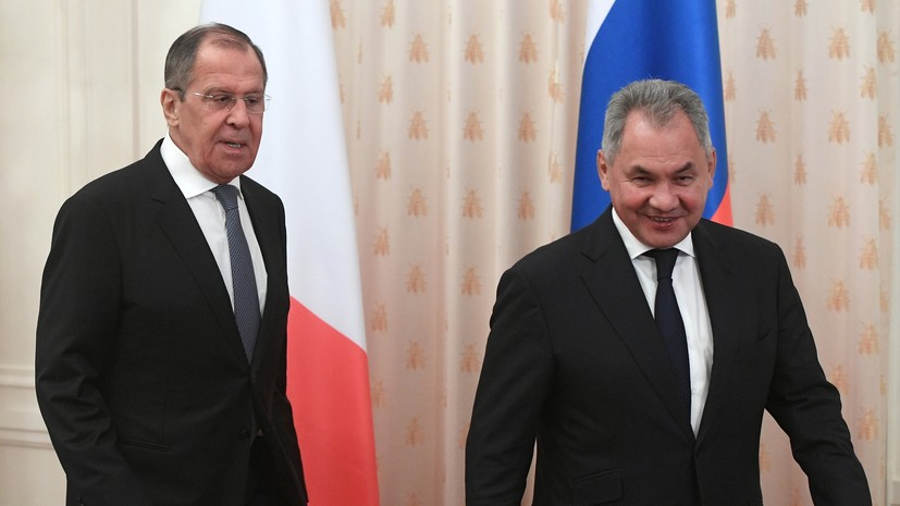 В Кремле заявили, что Лавров и Шойгу не идут в Госдуму