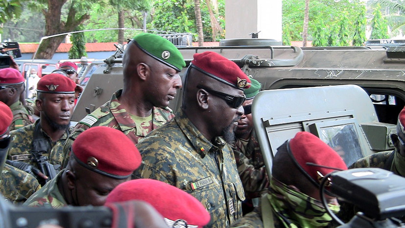 В Гвинее мятежники объявили о хартии переходного периода