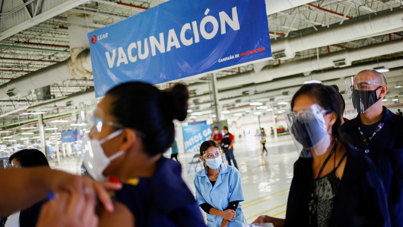 В Мексике число сделанных прививок от COVID-19 составило порядка 100 млн