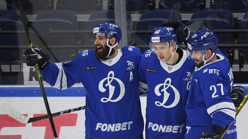 «Динамо» обыграло «Спартак» в матче КХЛ, Шипачёв набрал пять очков