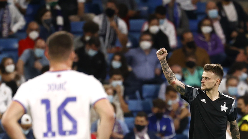 Пресс-служба «Тамбова» назвала Тиля «нашим пацаном» после победного мяча в ворота «Реала» в ЛЧ