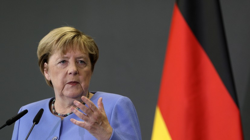 Меркель поздравила Шольца с победой на выборах в ФРГ
