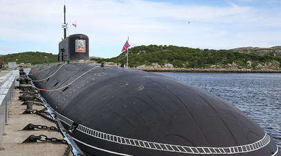 Подводный крейсер стратегического назначения «Князь Владимир» проекта 955А «Борей-А»