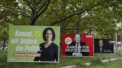 Предвыборная агитация в Берлине