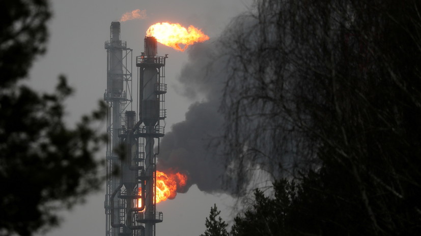 Цена на газ в Европе достигла $1199 за тысячу кубометров