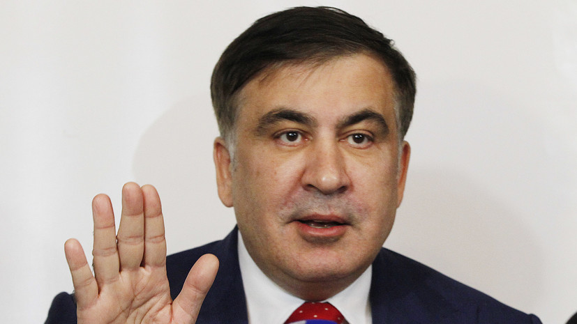 В МВД Грузии сообщили, что Саакашвили не пересекал границу Украины