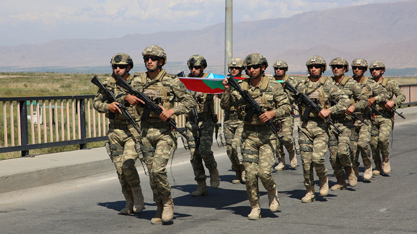 Военные Грузии, Азербайджана и Турции начали совместные учения Eternity 2021