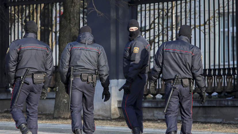 МВД Белоруссии: страна столкнулась с угрозой внутреннего терроризма