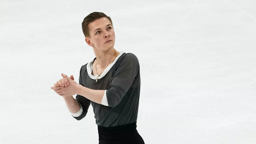 Коляда занял третье место после короткой программы на Finlandia Trophy