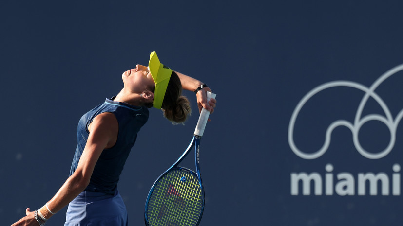 Калинская вышла во второй круг турнира в Индиан-Уэллсе