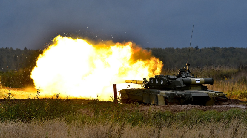 В Подмосковье танкисты ЗВО уничтожили технику условного противника