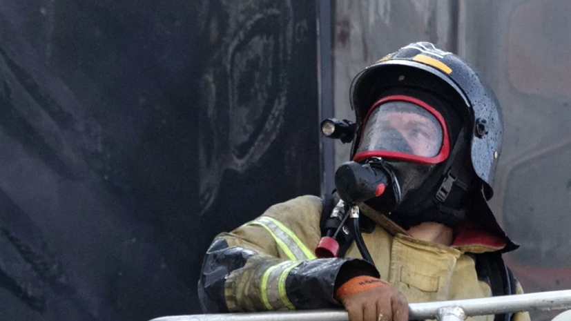 В Нижегородской области произошёл пожар на складе