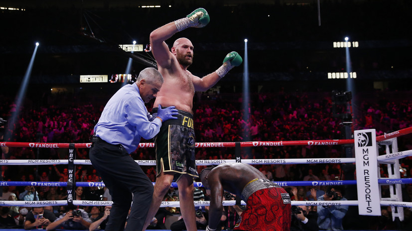 Уайлдер: Фьюри вышел на ринг, чтобы вырубить меня