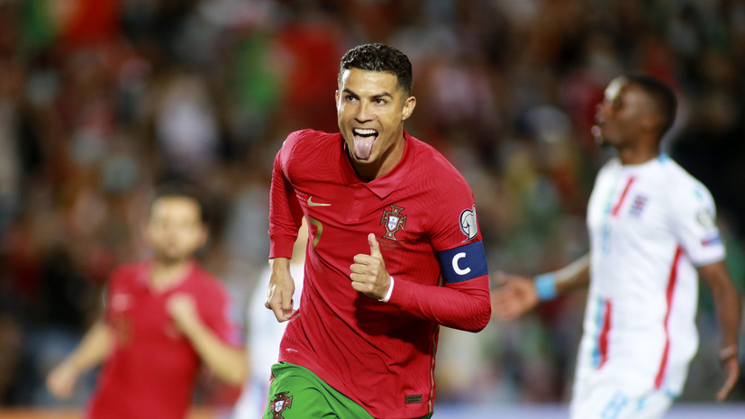 Сборная Португалии разгромила Люксембург в матче отбора ЧМ-2022