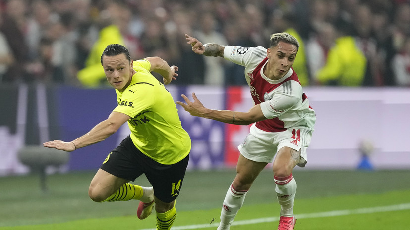 «Аякс» разгромил «Боруссию» в матче ЛЧ