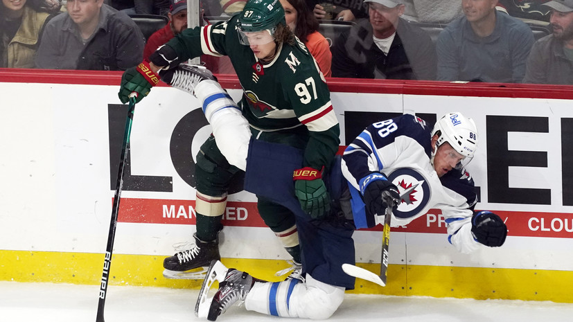 Ассистентский хет-трик Капризова помог «Миннесоте» обыграть «Виннипег»