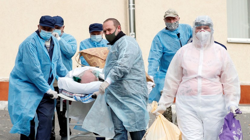 На Украине за сутки выявили почти 19 тысяч новых случаев коронавируса
