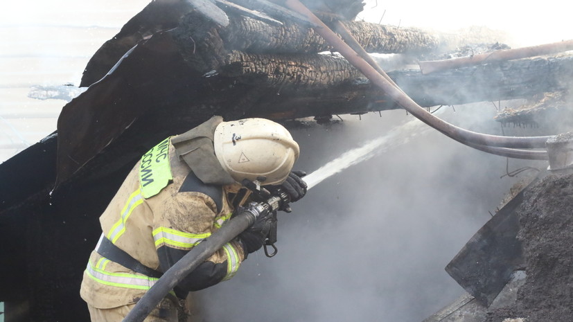 Спасатели сообщили о ликвидации открытого горения на заводе под Рязанью