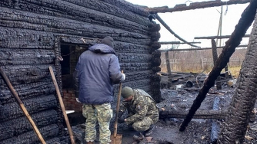 Два ребёнка погибли в результате пожара в Пермском крае