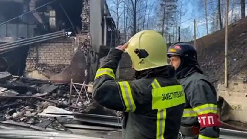 Разбор завалов после взрыва на заводе в Рязанской области завершён