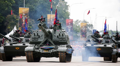 Поставленная РФ военная техника армии Венесуэлы