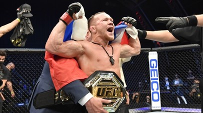 Российский боец UFC Пётр Ян