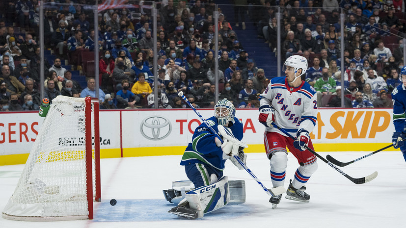 Гол и ассист Панарина не спасли «Рейнджерс» от поражения в матче с «Ванкувером»