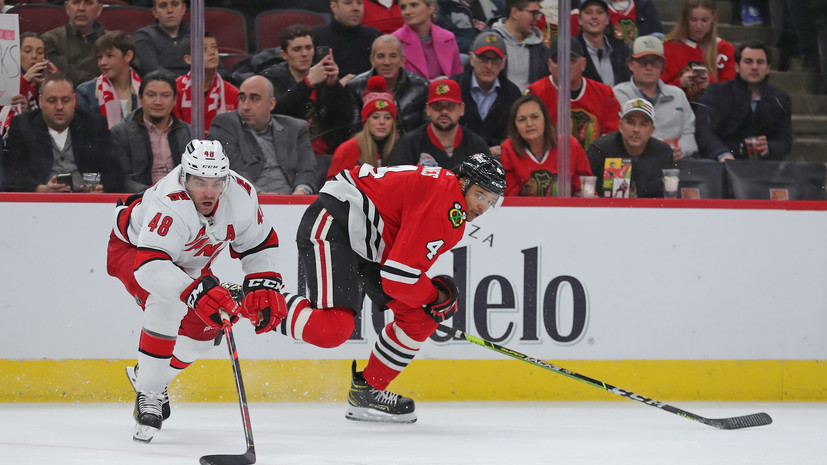 «Каролина» обыграла «Чикаго» в матче НХЛ, Свечников набрал два очка