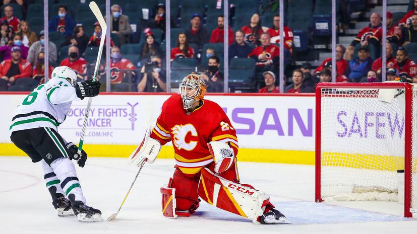 «Даллас» обыграл «Калгари» в овертайме, Гурьянов и Задоров забили по шайбе
