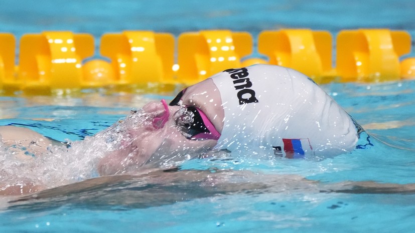 Журова высказалась о лишении сборной России медалей ЧЕ по плаванию в эстафете 4 × 50 м