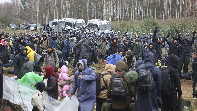 Звуки стрельбы и закрытие пункта пропуска: как развивается ситуация с мигрантами на польско-белорусской границе