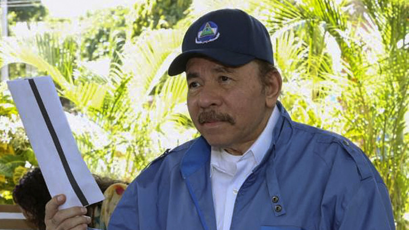 Даниэль Ортега лидирует на выборах президента Никарагуа с 75,92% голосов