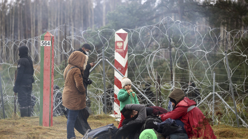 В Кремле назвали крайне напряжённой ситуацию на границе Белоруссии и Польши