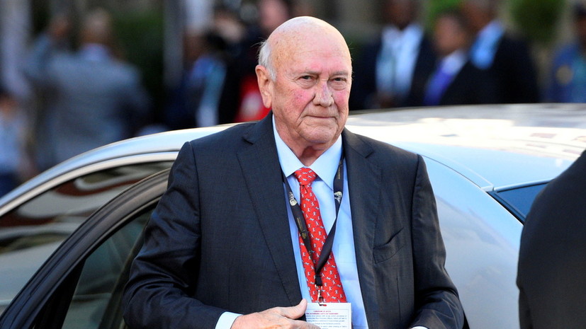 Умер бывший президент ЮАР